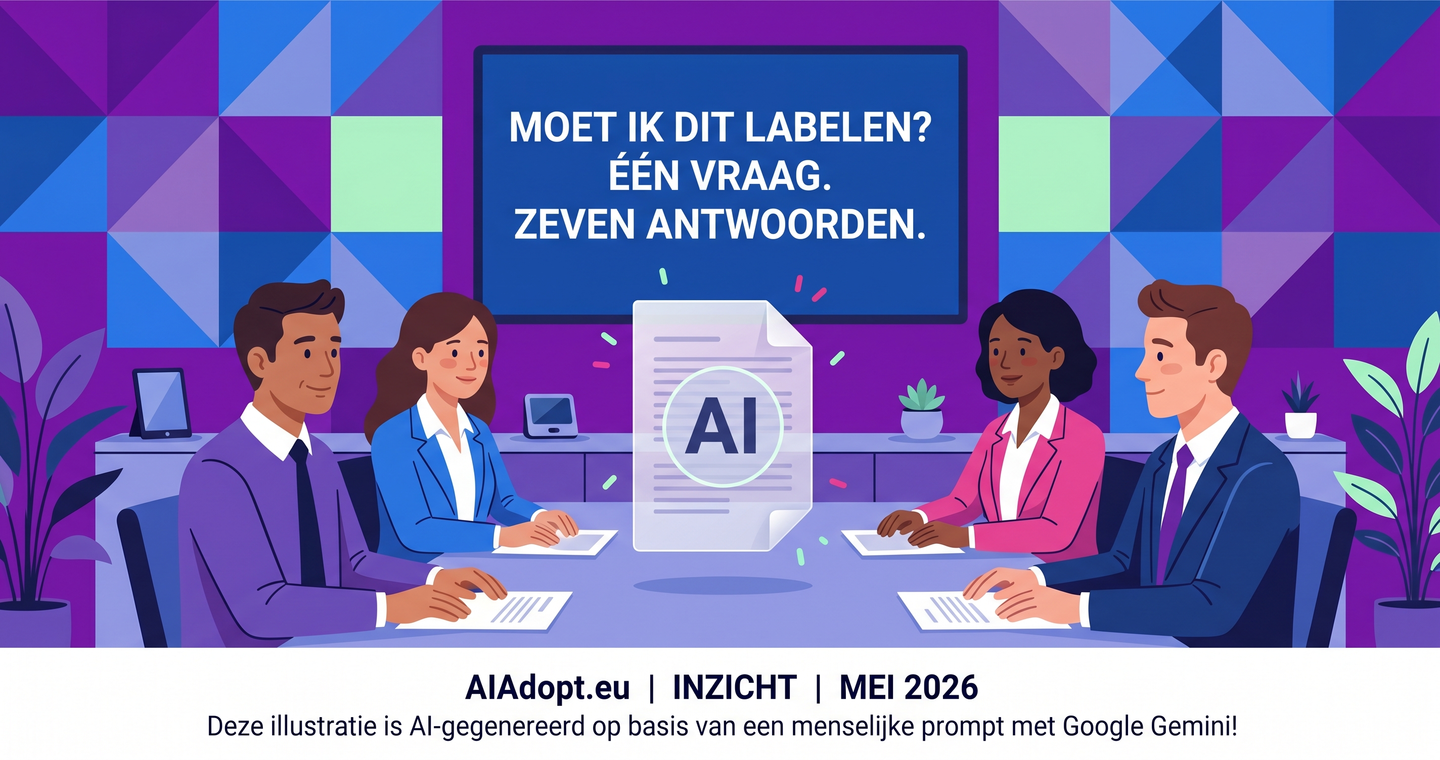 Moet ik AI labelen? 7 dagelijkse situaties uit artikel 50